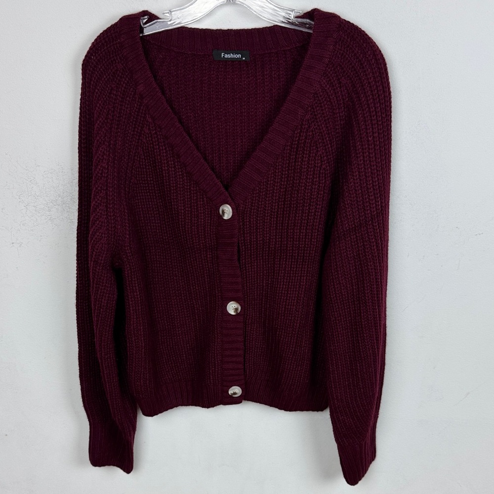 Burgundy Women's Sweater
